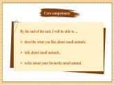 【新教材】滬教牛津版（六三制一起）英語三年級上冊Unit 6 What do we like about small animals Period 2 （課件+大單元教學設計）