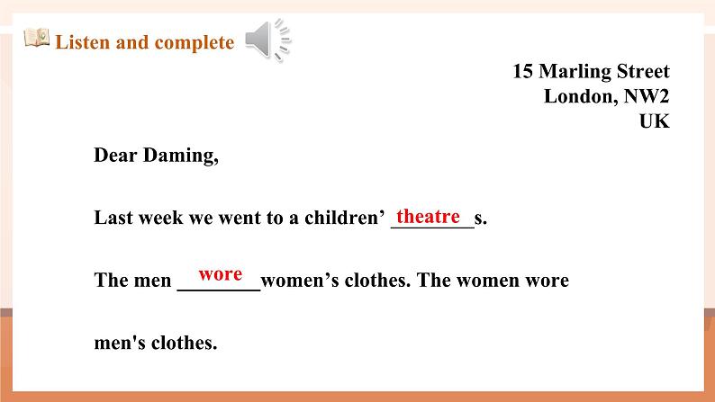 【新课标】外研版英语五年级下册Module 9 Unit1 We laughed a lot 课件+单元整体教学设计06