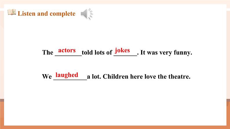 【新课标】外研版英语五年级下册Module 9 Unit1 We laughed a lot 课件+单元整体教学设计07