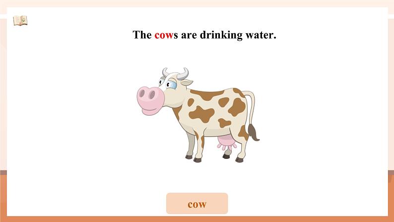 【新课标】外研版英语六年级下册Module 3 Unit2 The cows are drinking water 课件+单元整体教学设计06