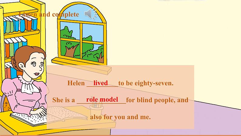 外研版六下 Module 7 Unit 2 She couldn't see or hear. 课件34张第7页