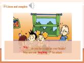 【新课标】外研版英语六年级下册Module 8 Unit1 Why do you have cups on your heads？课件+单元整体教学设计