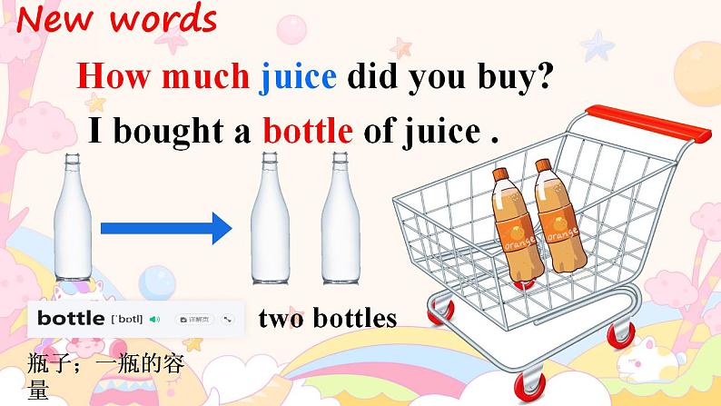 课件外研版小学英语三起点五年级上册Module 2Unit 2How much cheese did you buy？第7页