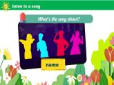 三上英語(yǔ)譯林新版Unit 2 What’s your name？Lead in Cartoon time教學(xué)課件