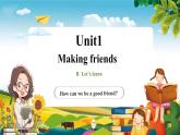 【新教材新课标】pep人教版英语三年级上册Unit1 Making friends B let's learn（课件+素材）