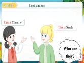 【新教材新课标】pep人教版英语三年级上册Unit2 Different families A let's learn（课件+素材）