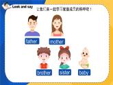 三上英语译林新版Unit 5 She’s my mother Lead in Cartoon time教学课件