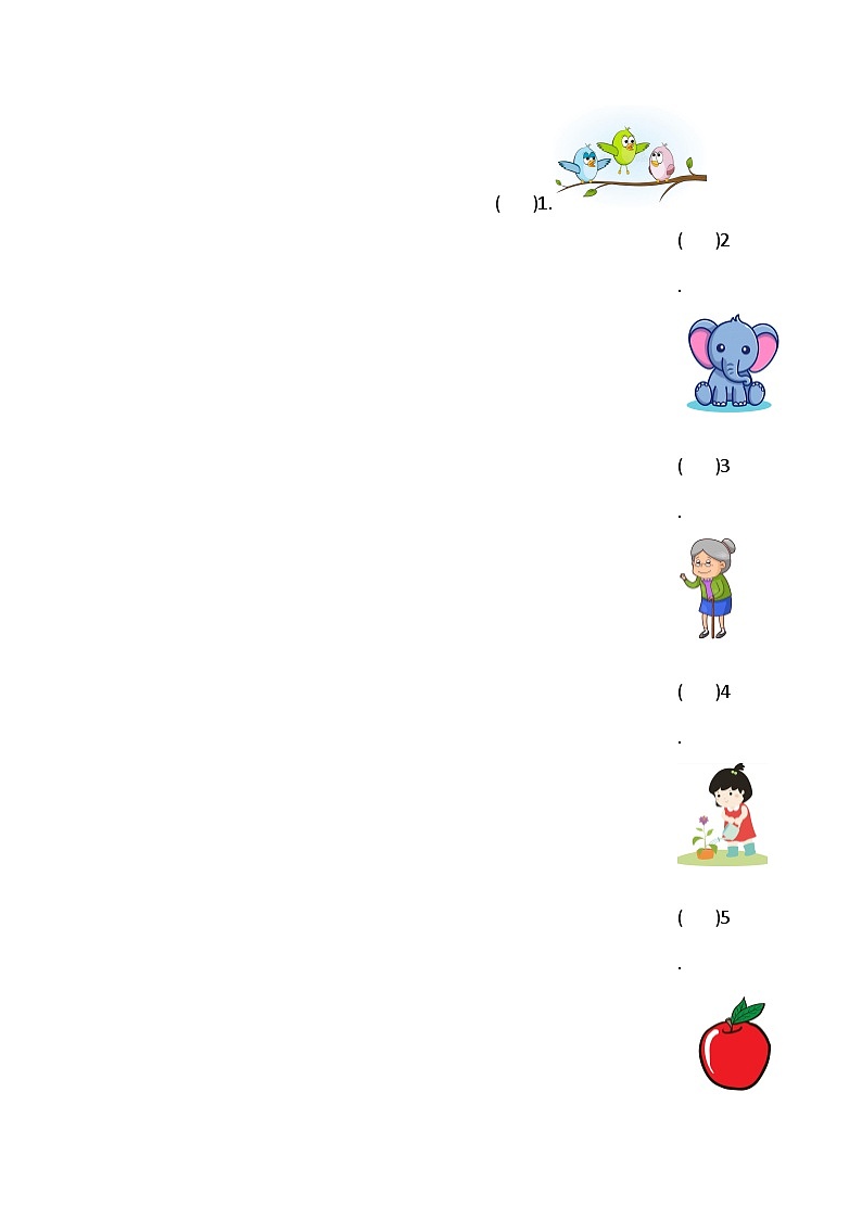 期末 （试题） -2024-2025学年人教PEP版（2024）英语三年级上册第3页