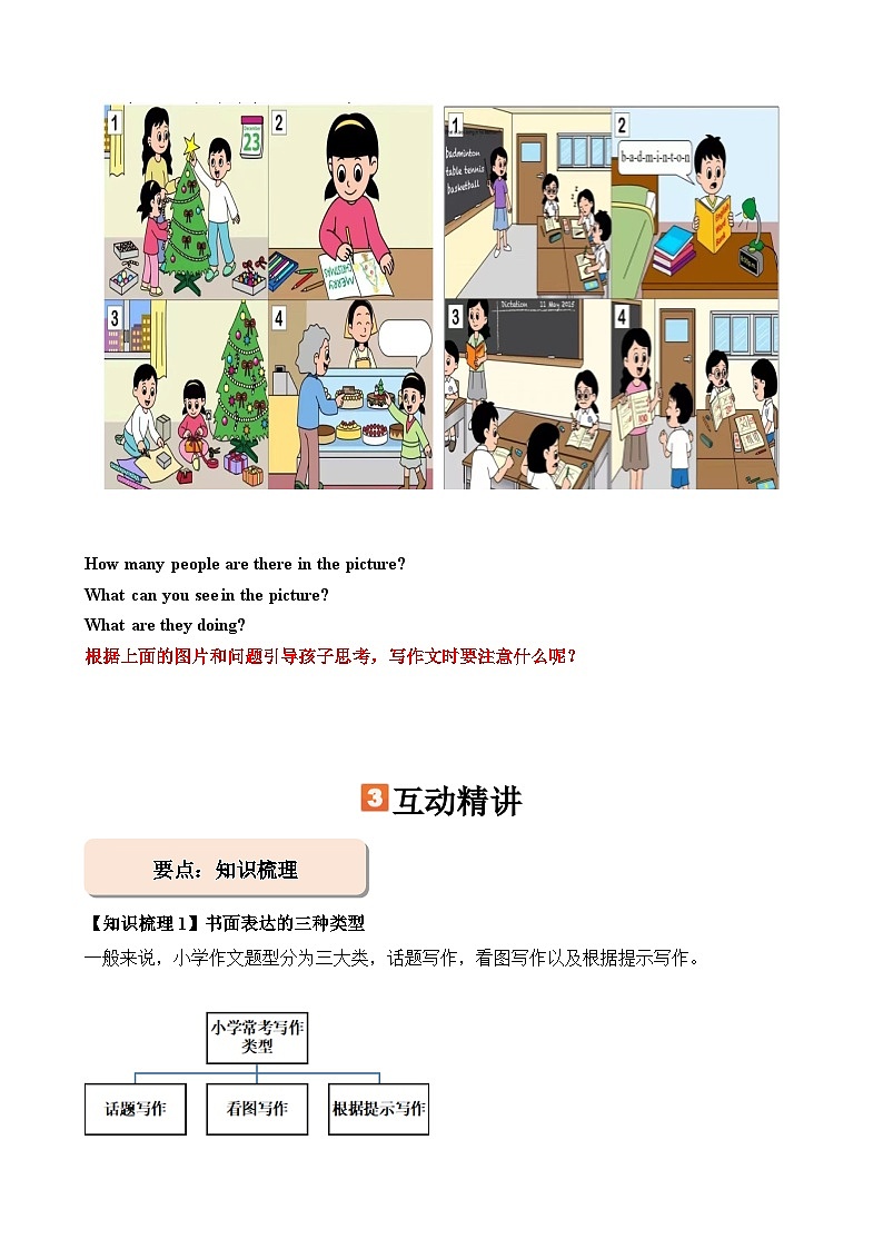 暑假讲义2023年小学英语三升四专项复习-第14讲- 书面表达专项 人教PEP版（学生版）第3页