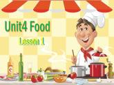 新起點(diǎn)人教版一年級下冊英語U4 Food Lesson 1課件
