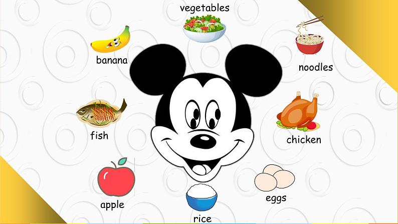 新起点人教版一年级下册英语U4 Food Lesson 1课件第7页