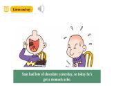 外研版（三起）英語(yǔ)四下 Module 10 Unit 2《 Sam had lots of chocolate》課件+單元教案+音視頻