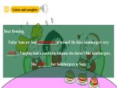 外研版（三起）英語(yǔ)五下 Module 3 Unit 2《Sam ate four hamburgers》課件+單元教案+音視頻