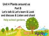 Unit 4 Plants around us Part B 第三课时-三年级英语上学期同步备课课件（人教PEP版2024新）