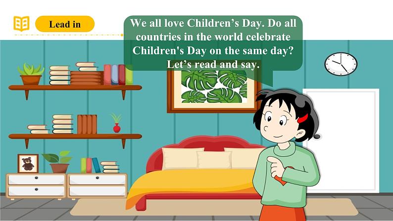 沪教牛津版(六三制一起)四下 Module 4 Unit 11《Children's Dayl》Period 3 课件第4页