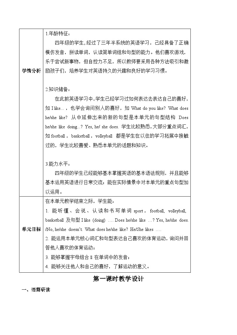 沪教牛津版(六三制一起)四下 Module 2 Unit 5《Sports》Period 1 课件+单元教案+素材03
