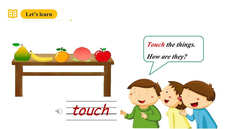 沪教牛津版(六三制一起)二下 Module 1 Unit 2《Touch and feel》Period 1 课件第4页