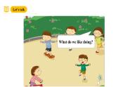 滬教牛津版(六三制一起)二下 Module 2 Unit 4《Things I like doing》Period 2 課件+單元教案+素材