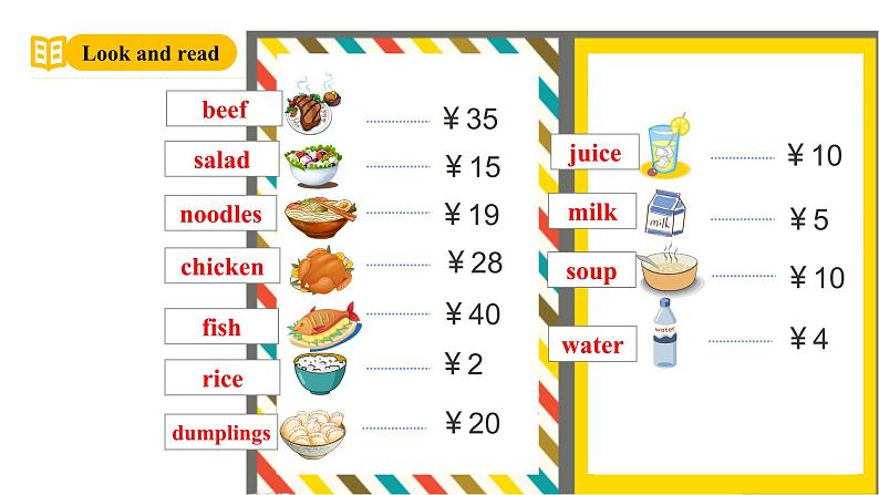 课沪教牛津版(六三制一起)二下 Module 2 Unit 5《Food I like》Period 2 课件第5页