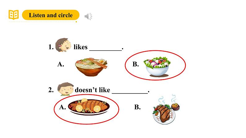 课沪教牛津版(六三制一起)二下 Module 2 Unit 5《Food I like》Period 2 课件第7页