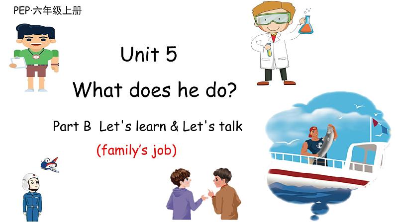 人教版PEP小学英语六年级上册Unit5 B let's talk and learn课件第1页