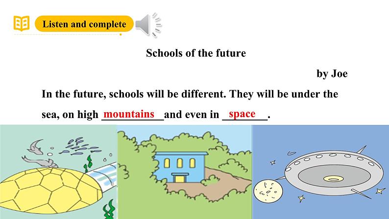 沪教牛津版(六三制一起)六下 Module 1 Unit 3《Our school in the future》Period 3 课件第6页