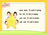 Module 7 Unit 2 It's warm today（课件）小学三年级英语下册同步精品（外研版三起）