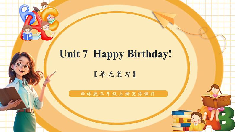 Unit7 Happy Birthday（复习课件）第1页