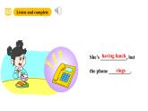 外研版（三起）英語六下 Module 5 Unit 2《He is riding his bike, but it starts to rain》課件+單元教案
