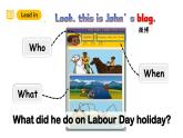 人教PEP英語六下 Unit 3《Where did you go PartA Let's learn》課件+素材