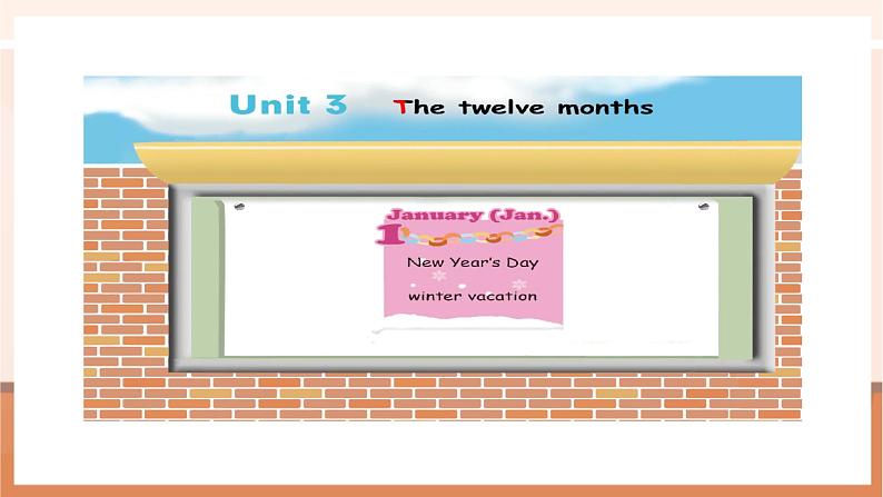 【精优公开课】Unit 3 My school calendar PC Story time 课件第1页