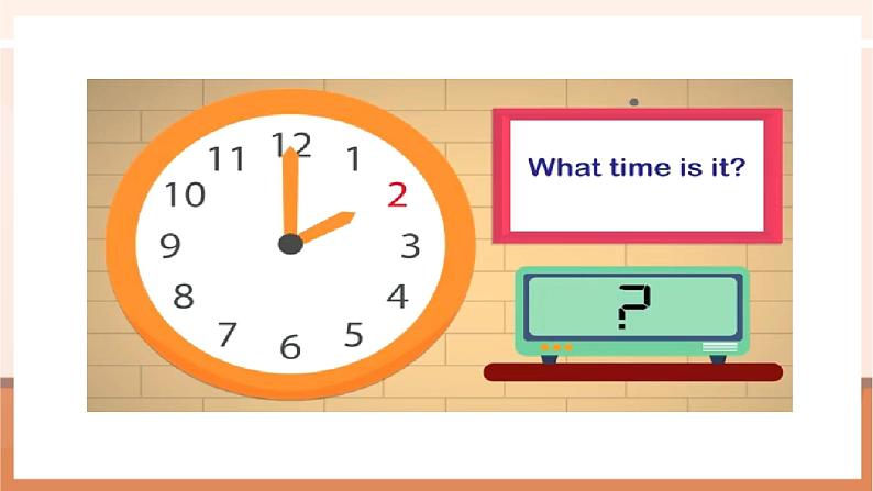 【精优公开课】Unit 2 What time is it PB Let's learn 课件第1页