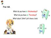小學(xué)英語人教PEP版五年級(jí)上冊(cè) Unit 2 My week Part A Let’s try & Let’s talk（課件）