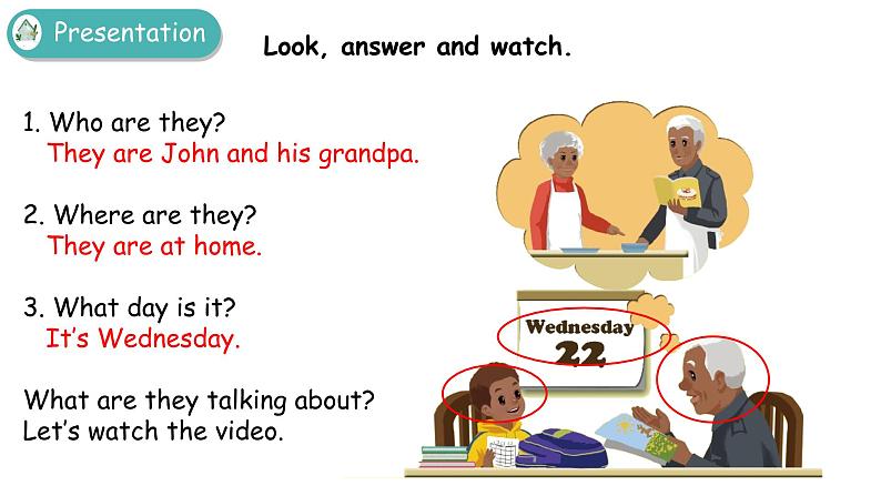 小学英语人教PEP版五年级上册 Unit 2 My week Part A Let’s try & Let’s talk（课件）第6页