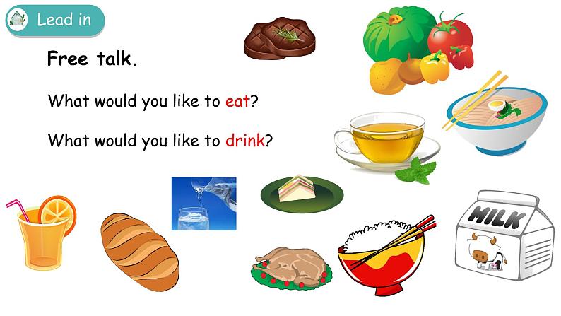 小学英语人教PEP版五年级上册 Unit 3 What would you like？Part A Let’s learn & Role-play（课件）第3页