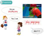 小学英语人教PEP版五年级上册 Unit 4 What can you do？ Part B Let’s learn & Write and say（课件）