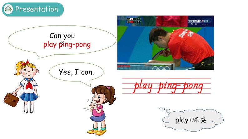 小学英语人教PEP版五年级上册 Unit 4 What can you do？ Part B Let’s learn & Write and say（课件）第4页