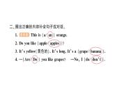 小学英语新人教版PEP三年级上册Unit 4Part ALet's learn & Listen and chant作业课件2024秋