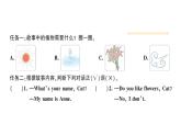 小学英语新人教版PEP三年级上册Unit 4Part BLet's learn & Listen and chant作业课件2024秋
