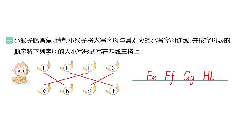 小学英语新人教PEP版三年级上册Unit 2Part A (３) Letters and sounds作业课件2024秋第2页