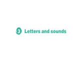 小学英语新人教PEP版三年级上册Unit 3Part A (３) Letters and sounds作业课件2024秋