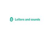 小学英语新人教版PEP三年级上册Unit 5Part A (３) Letters and sounds作业课件2024秋