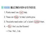 小学英语新人教版PEP三年级上册Unit 4Part B (２) Let's learn & Listen and chant作业课件2024秋