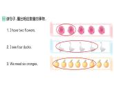 小学英语新人教版PEP三年级上册Unit 6Part B (１) Let's talk & Count and say作业课件2024秋