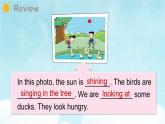 Module 3 Unit 2 The cows are drinking water（课件+素材）-2024-2025学年外研版（三起）英语六年级下册