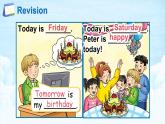 Unit 7 Today is Saturday Part C-D（课件+素材）-2024-2025学年湘少版（三起）英语四年级下册