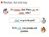 Unit 1 A family outing Part C-D（課件+素材）-2024-2025學(xué)年湘少版（三起）英語六年級下冊