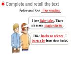 Unit 2 Some stories are more interesting Part E-F（課件+素材）-2024-2025學(xué)年湘少版（三起）英語(yǔ)六年級(jí)下冊(cè)