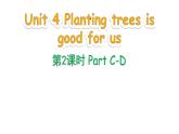 Unit 4 Planting trees is good for us Part C-D（課件+素材）-2024-2025學(xué)年湘少版（三起）英語(yǔ)六年級(jí)下冊(cè)