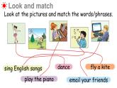 Unit 6 Anne wanted to dance Part E-F（課件+素材）-2024-2025學(xué)年湘少版（三起）英語六年級下冊
